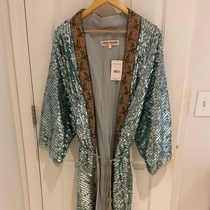 Free People kimono duster